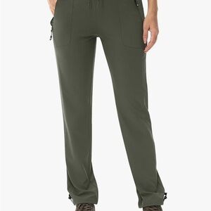 TBMPOY Women's Hiking Pants Lightweight Water Resistant Travel Joggers Quick Dry